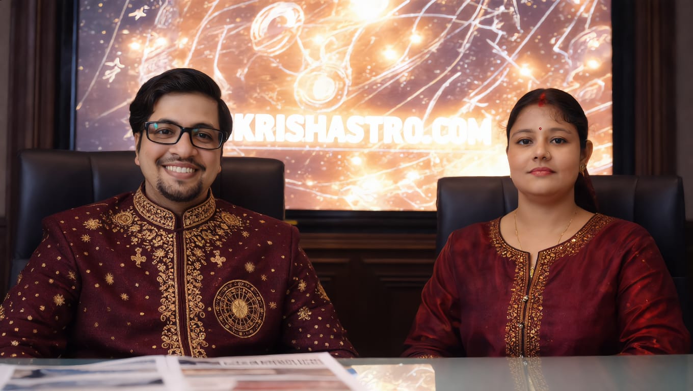 Acharya Sharan and Priyanka Vardhan